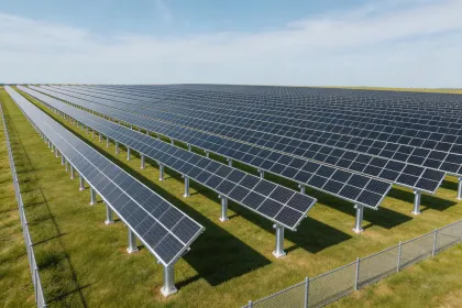 Ground mount solar array